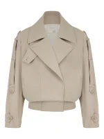 Тренч с накидкой Moss, Бежевый