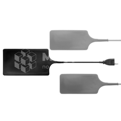 Нейтральный электрод BOWA многоразовый резиновый для детей 5-15 кг, 120 в.см (150x80 мм), разъем международный