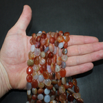 Сердолик галтовка бусины 8-12мм