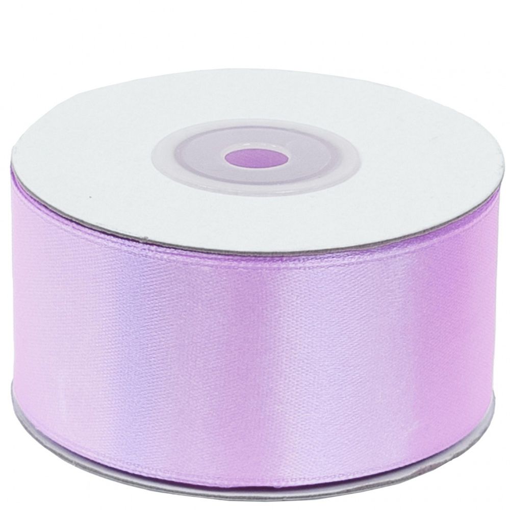 Лента атласная 3,8см*22,85м ЛАВАНДА