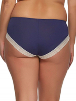 Трусики с высоким вырезом по линии бедер (Размер: XL) (Цвет: сиреневый)