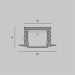 Профиль Led Strip ALM006S-2M