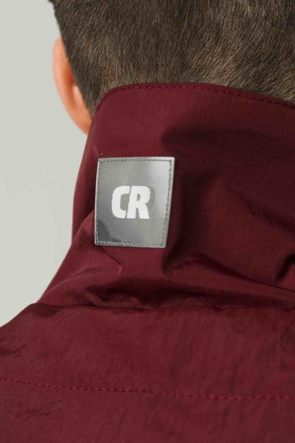 Ветровка Halfsleeve бордовая темная - фото 8