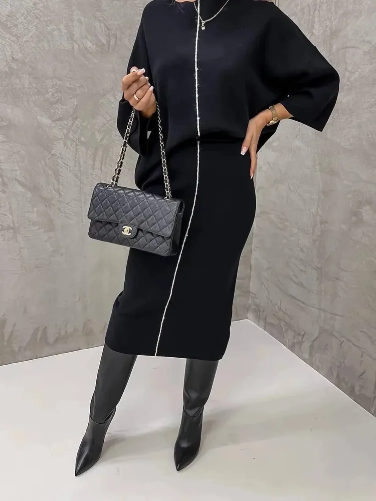 Костюм с юбкой УК-68-1