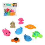 Набор игрушек для купания 8шт, пакет W8608