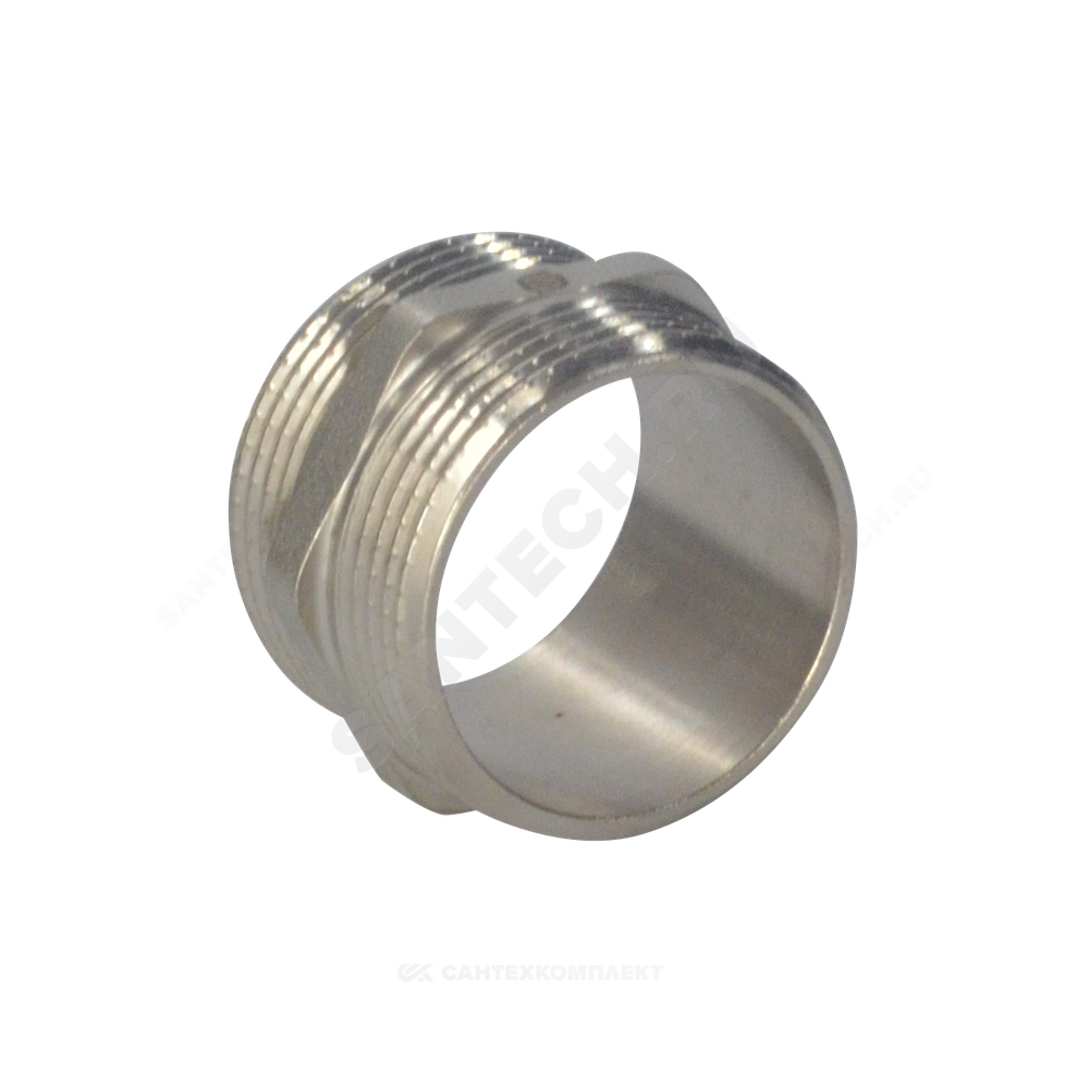Ниппель латунь никель Ду 50 (2") НР SantechSystems