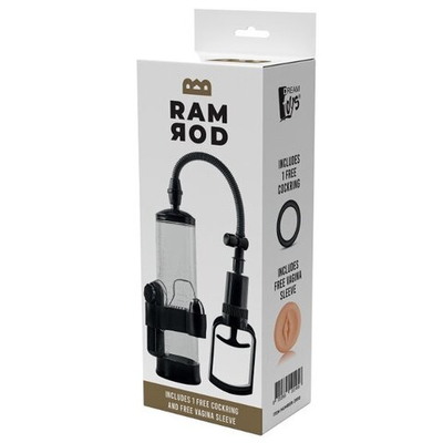 Прозрачная вакуумная помпа с вибрацией Vibrating Penis Pump (Цвет: прозрачный)