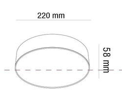 Накладной светильник Maytoni Technical C032CL-L32B3K