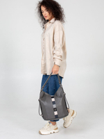 GERA Сумка-рюкзак женская через плечо, трансформер