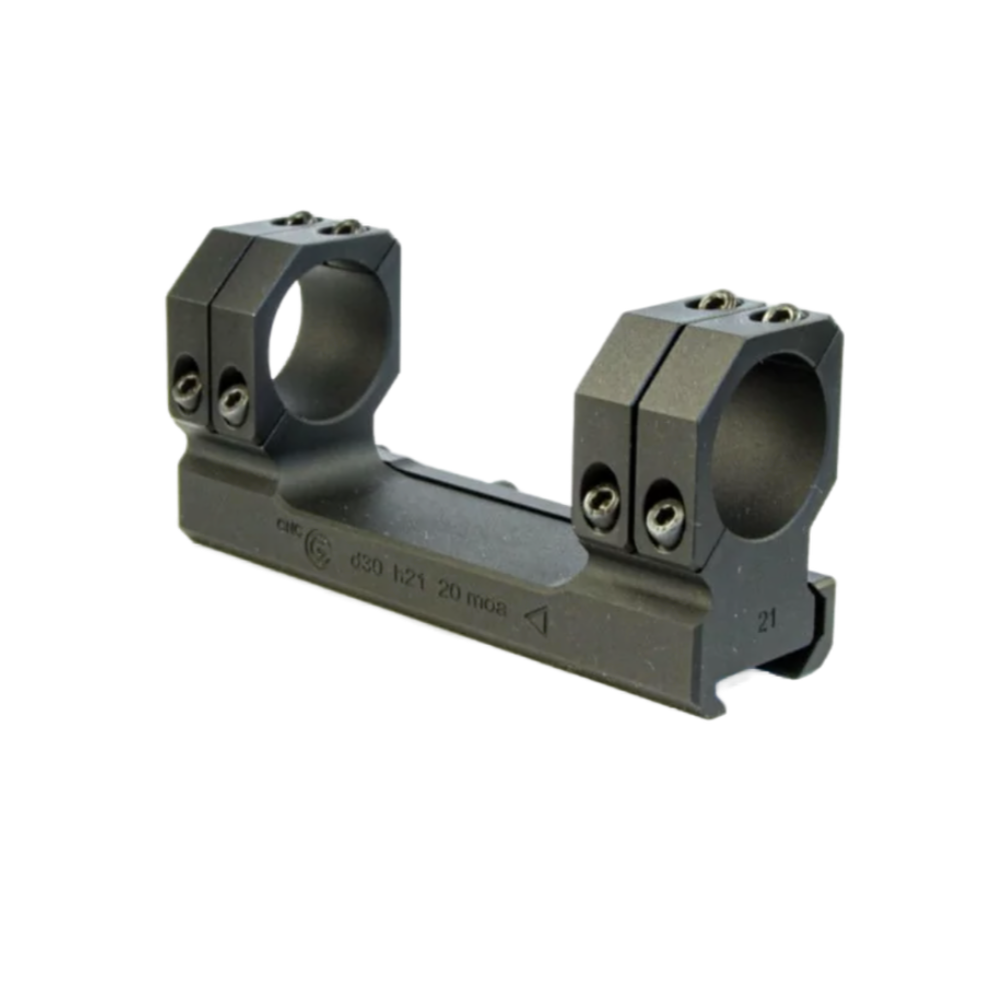 Кронштейн с кольцами, для крепления оптики комбинированный d-30мм., CNC Guns Custom
