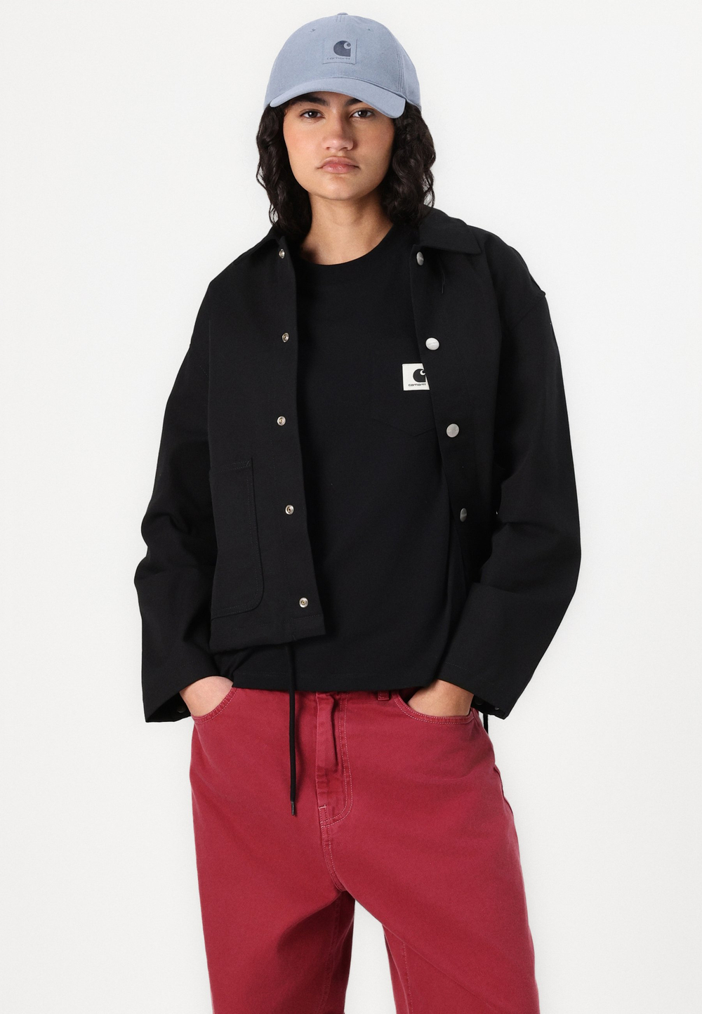 Carhartt WIP BRANDON - Джинсы свободного покроя - Розовый