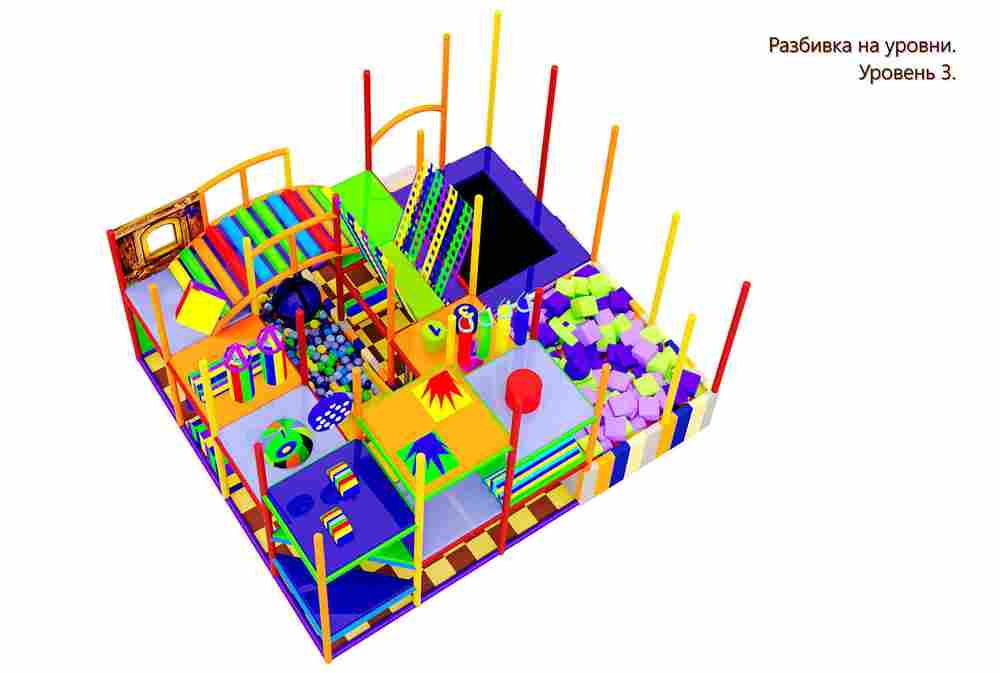 Детский игровой лабиринт «В гостях у Лисы»