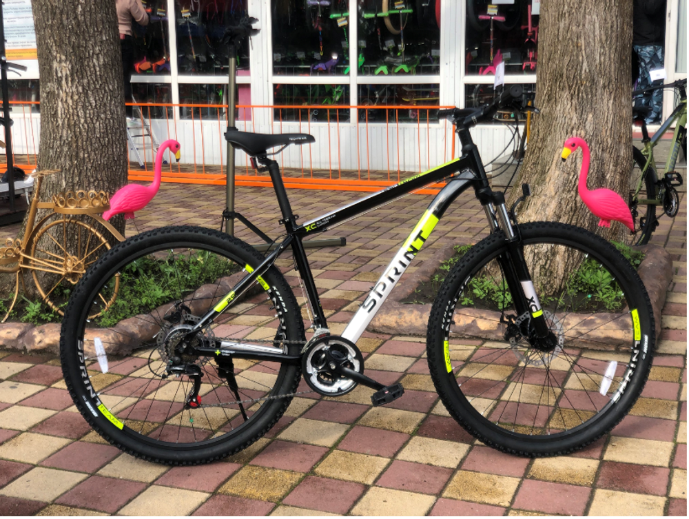 Велосипед TechTeam Sprint 29"х21" черный 2021