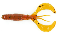 Мягкая приманка Lucky John Curly Shrimp 3in (76 мм), цвет PA16, 10 шт.