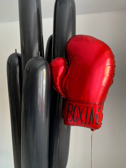 Воздушные гелиевые шарики с доставкой по Хабаровску ЩДМ перчатка/бокс №4848