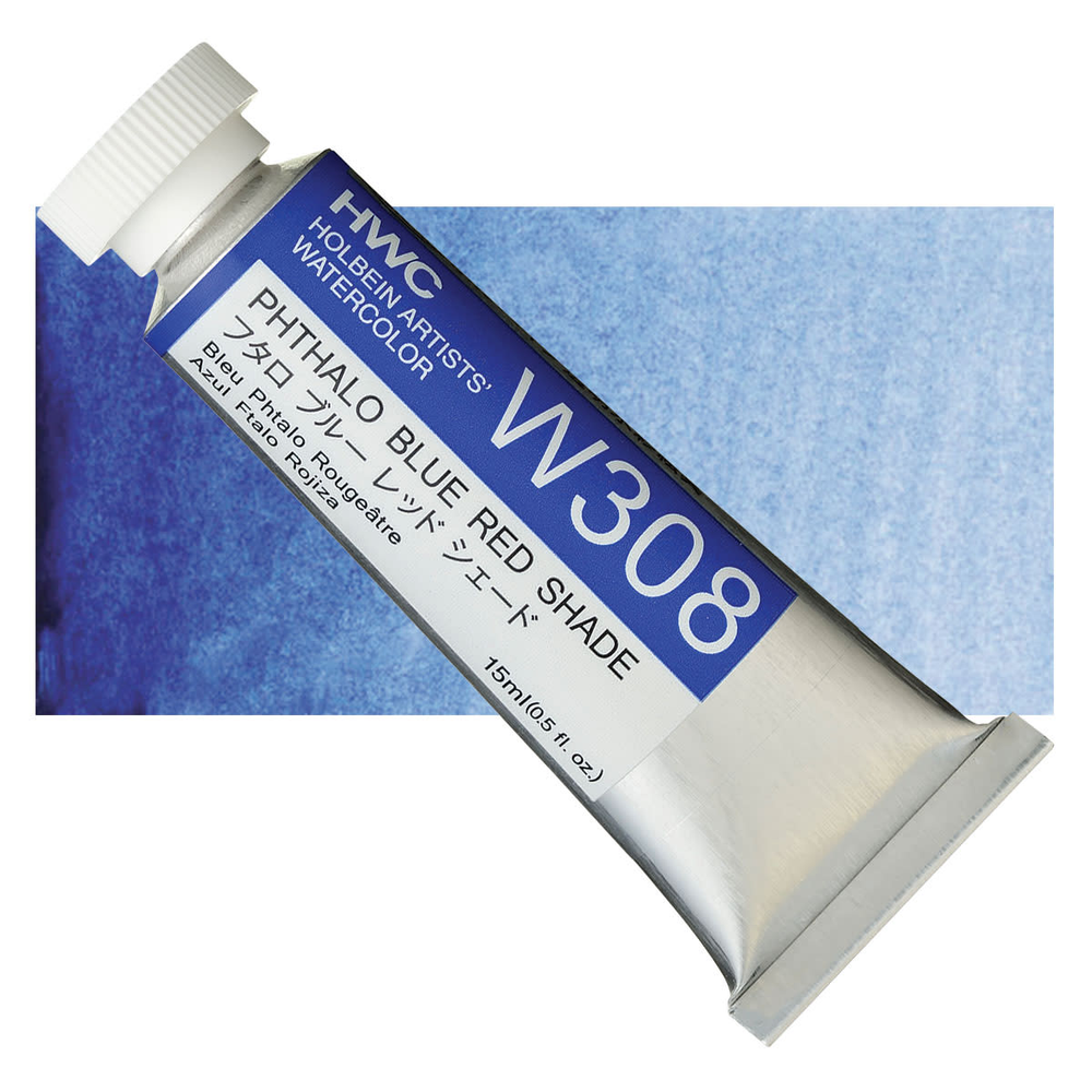 Акварель Holbein 15 мл. 308 [A] Phthalo Blue Red Shade