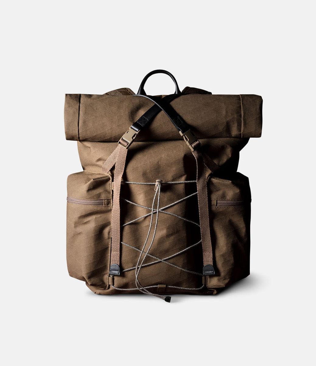 Hard Graft Roll-Top Brownish — рюкзак для путешествий