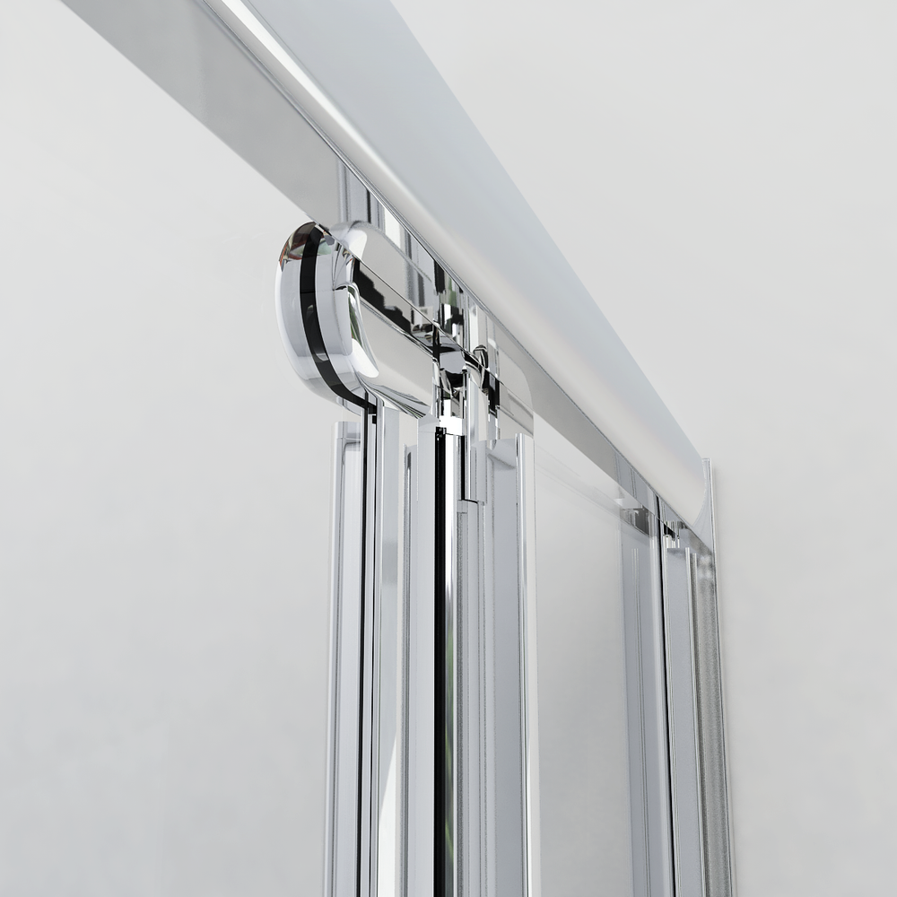 Душевая дверь Garda VDB-1G800CH, 800, хром, стекло шиншилла