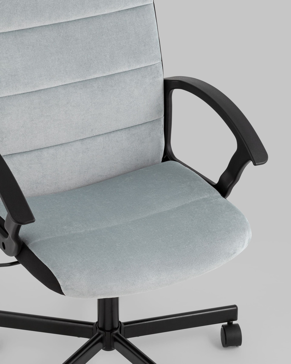 Компьютерное кресло TopChairs ST-TRACER серо-голубой