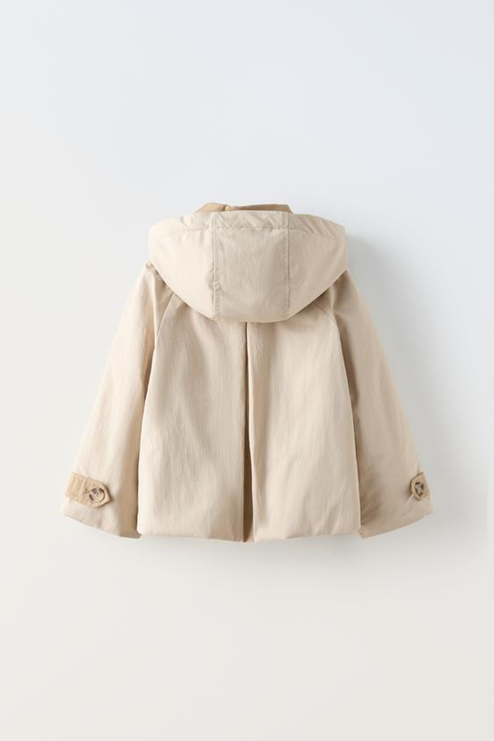 Water repellent parka zara online