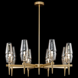 Люстра на штанге Maytoni H002PL-08G
