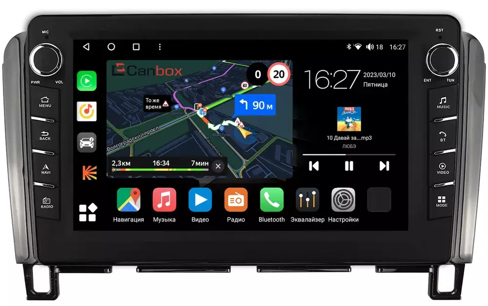 Магнитола для Nissan Serena 2010-2016 - Canbox 9229 Android 10, ТОП процессор, CarPlay, 4G SIM-слот