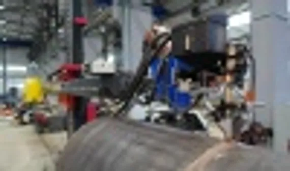 Автоматический комплекс сварки обечаек на базе колонны INCZ, INTEGRAL