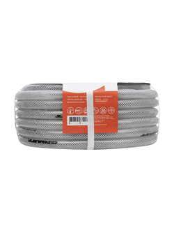 Трёхслойный армированный силиконовый поливочный шланг Gigant 3/4, 25 м GREZ-03