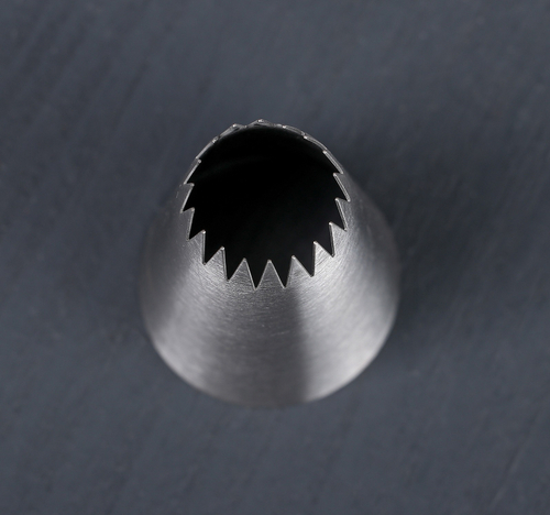 Насадка кондитерская «Французская звезда», d=3,4 см, выход 1,7 см, нержавеющая сталь