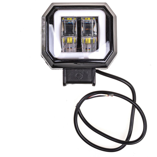 Фара дневного света 12/24 В 20 Вт 6 LED 6000К 75х75х80мм Skyway