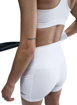 Женские теннисные шорты Nike Court Dri-Fit Ball - White