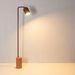 Светильник SP-MASON-FLOOR-R143-6W Warm3200-MIX (RD, 120 deg, 230V) (Arlight, IP20, Травертин, 5 лет) 060772