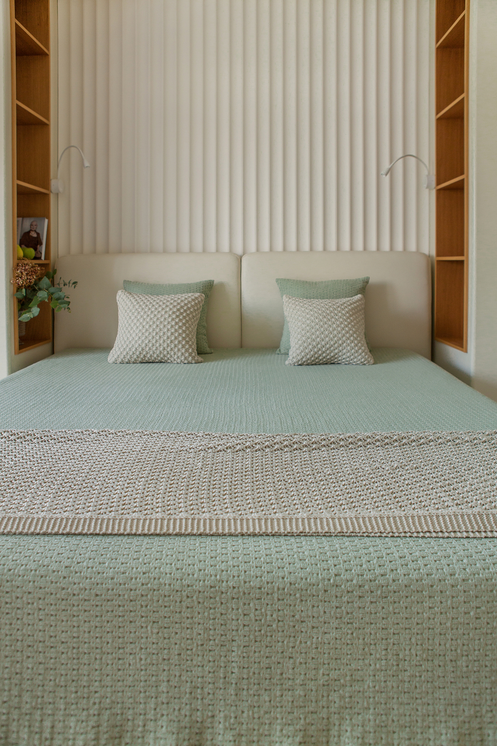 Покрывало 150x220 Luxberry Vegan зеленое