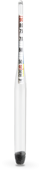 Спиртомер 0-96% 13,5см