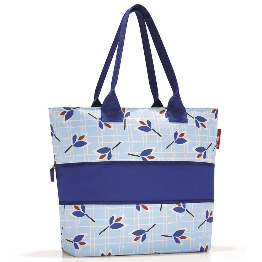 Сумка shopper e1 leaves blue