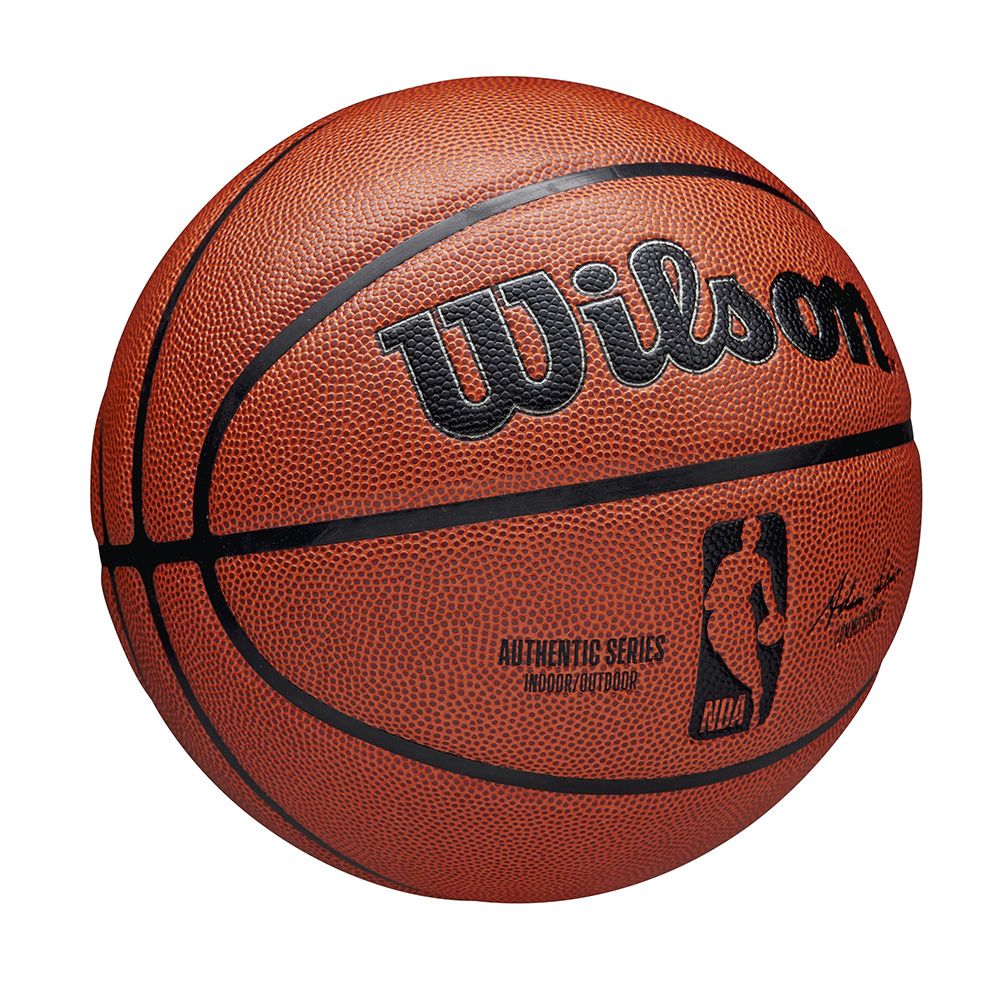 Мяч баск. WILSON NBA Authentic, WZ2016501XB7, р.7, полиуретан, коричневый