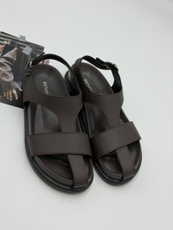 Босоножки женские натуральная кожа арт. PEA 315-6 цвет "коричневый"