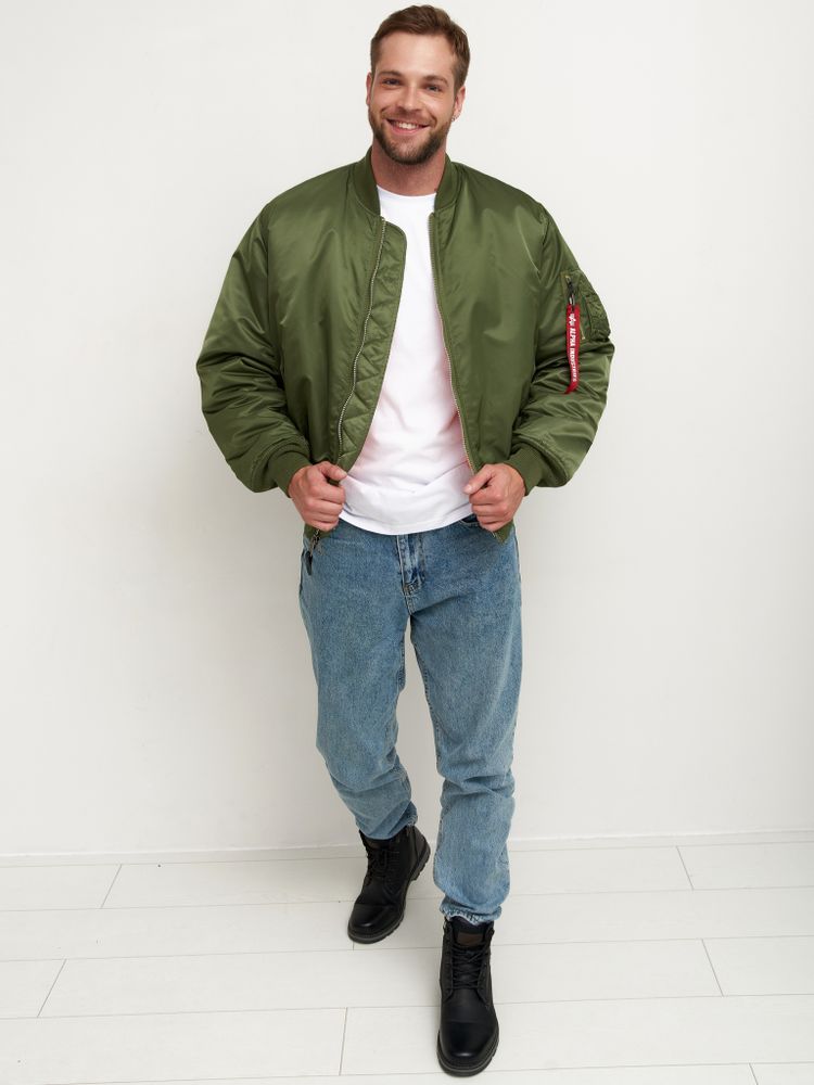 Куртка бомбер Alpha Industries MA-1 Sage Green