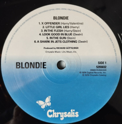 Винтажная виниловая пластинка LP Blondie X Offender (EU 2015)