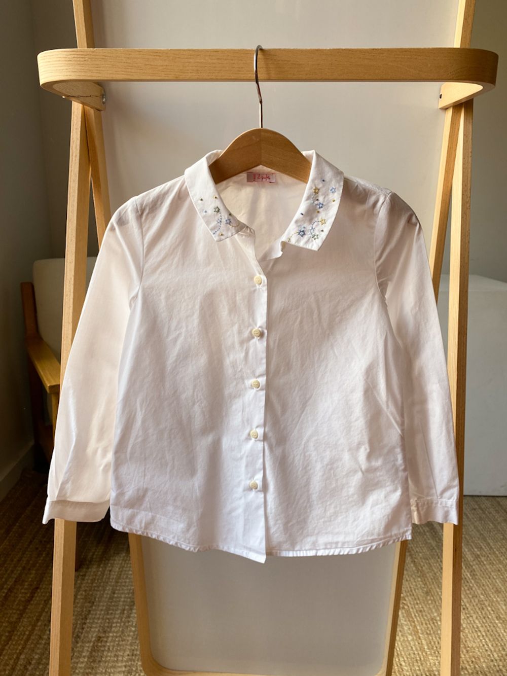 Хлопковая блузка  Il Gufo, 110