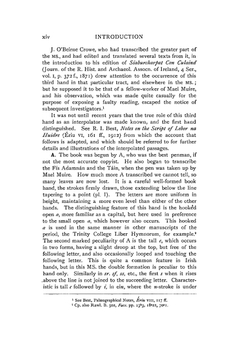 Lebor na huidre. Book of the dun cow | R.I. Best; Osborn Bergin