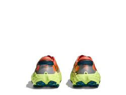 Кроссовки для бега женские Hoka Speedgoat 7 W Оранжево-зелёные