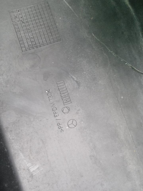 Накладка порога правая Mercedes GLC X253 (15-22)