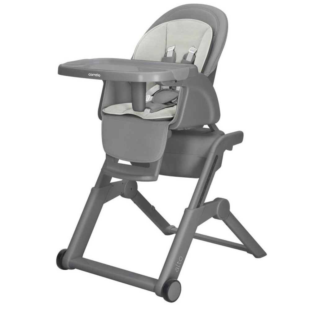Стульчик-качели для кормления Carrello CRL-10307 Alto Solid Grey