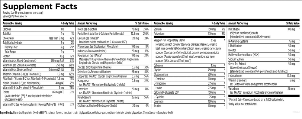 Designs For Health - PaleoCleanse Plus™ Strawberry Vanilla - 540 gr