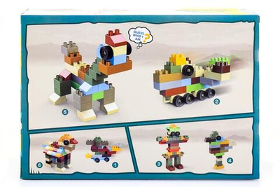 Конструктор блочный 68эл., кор HJ-35012B