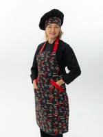 Фартук с грудкой "ИРИС"