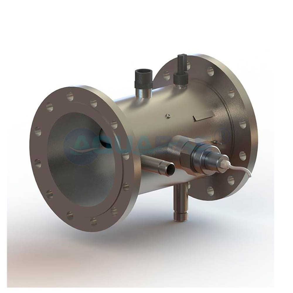 УФМ.24 Излучатель ультрафиолетовый XENOZONE UVM-2400 (150м3/ч, 2,4кВт, Ду200) в комплекте с датчиком интенсивности УФ излучения и блоком промывки