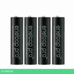 Аккумулятор Panasonic Eneloop Pro AAA 930mAh (BK-4HCDE/4CP+case)