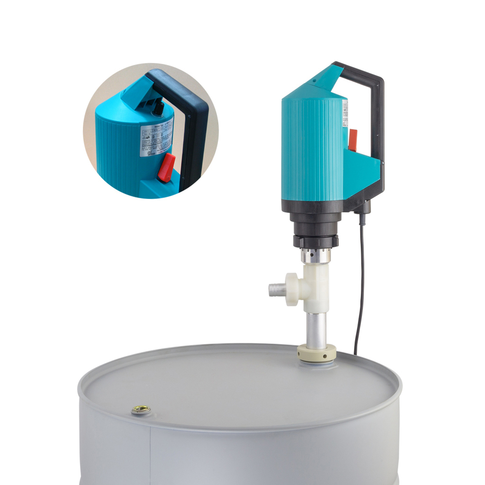 Бочковой насос Gruen с регулировкой производительности и насосной трубой из алюминия